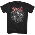 GHOST PAPA FACES T-SHIRT