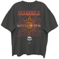 GODSMACK, GREATEST HITS PLAY LIST VINTAGE BLACK ENZYME WASH T-SHIRT/GIANT VINTAGE T-SHIRT