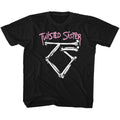 TWISTED SISTER - BONE LOGO TODDLER SHIRT