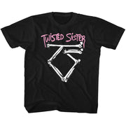 TWISTED SISTER - BONE LOGO YOUTH SHIRT