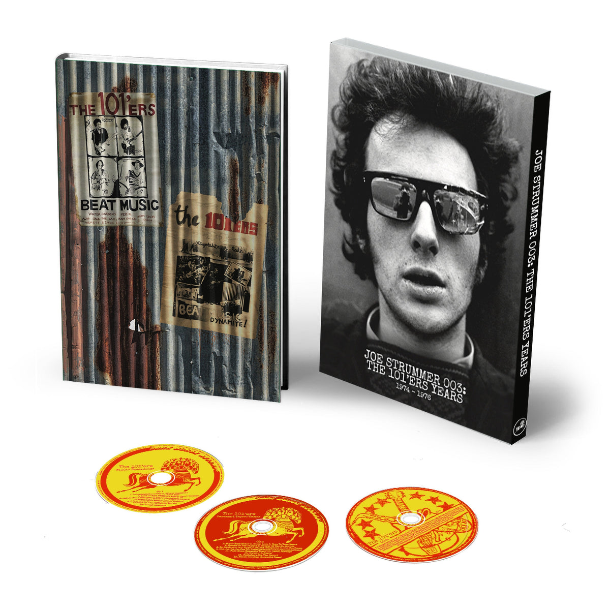 THE 101'ERS & JOE STRUMMER 'JOE STRUMMER 003: THE 101'ERS YEARS 1974-1976' DELUXE 3CD BOX SET