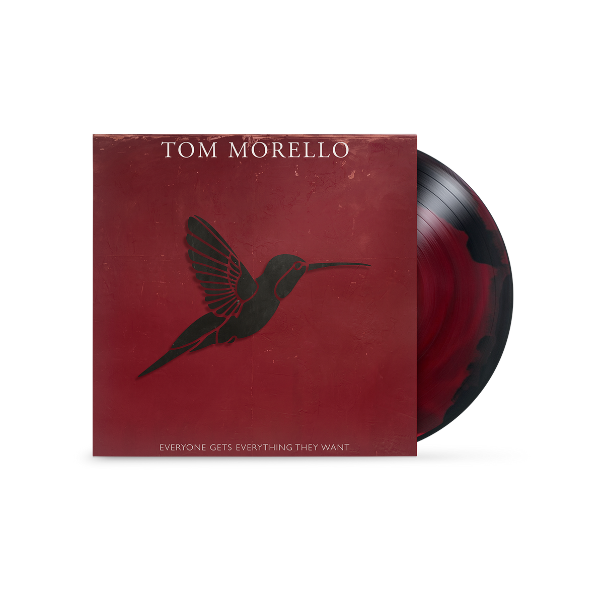 TOM MORELLO ‘EVERYONE GETS EVERYTHING THEY WANT’ LP (Rebel Swirl Vinyl)