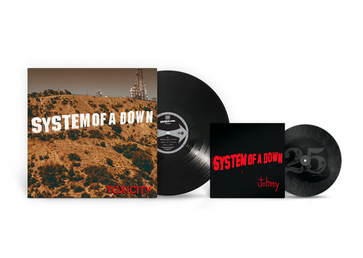 SYSTEM OF A DOWN ‘TOXICITY’ 25TH ANNIVERSARY LP + 7"