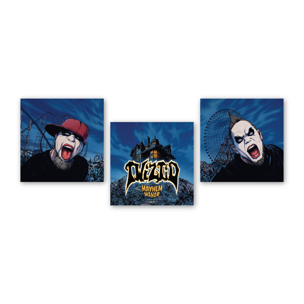 TWIZTID 'HAUNTED HIGH-ONS' LP (Green Vinyl) + TWIZTID: MAYHEM MANOR - GRAPHIC NOVEL