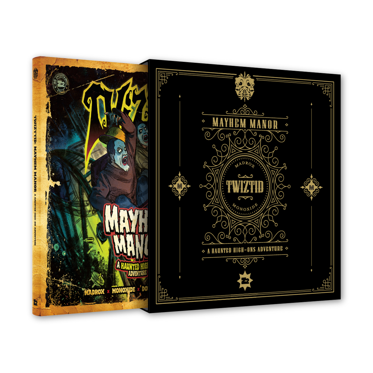 TWIZTID 'HAUNTED HIGH-ONS' LP (Green Vinyl) + TWIZTID: MAYHEM MANOR - GRAPHIC NOVEL