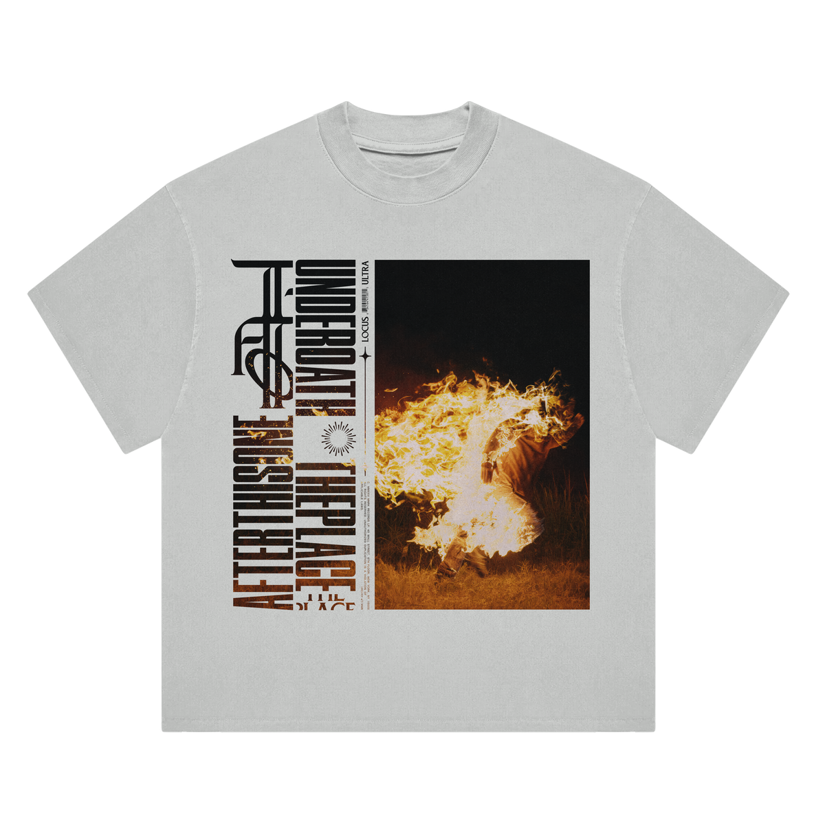 UNDEROATH "FIRE RUN" LIMITED EDITION T-SHIRT