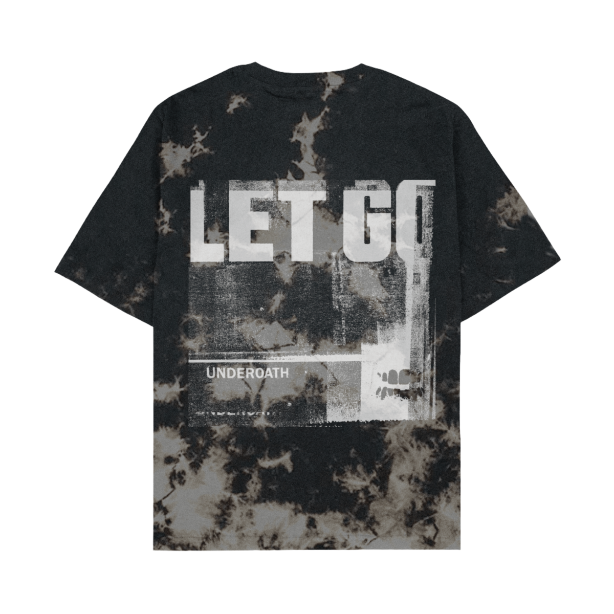 UNDEROATH LET GO TIE DYE T-SHIRT