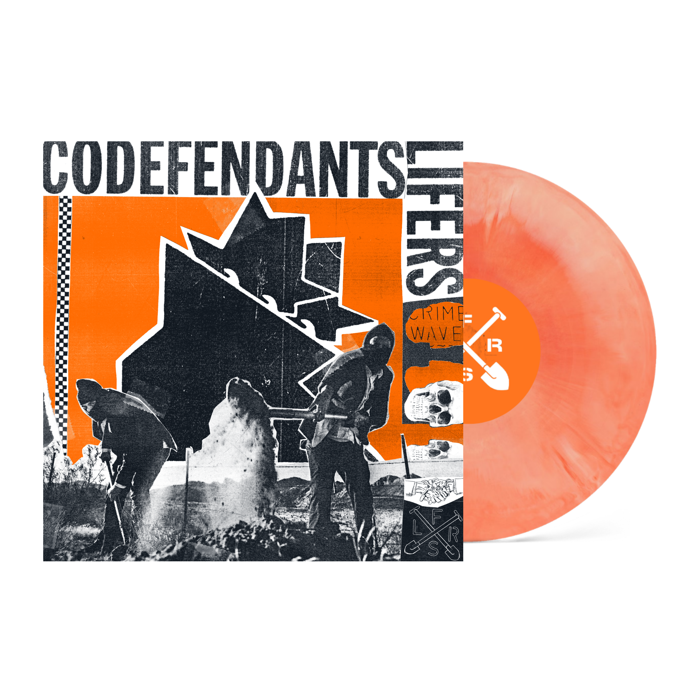 CODEFENDANTS ‘LIFERS’ LP (Exclusive – Limited to 200, Galaxy Swirl Vinyl)