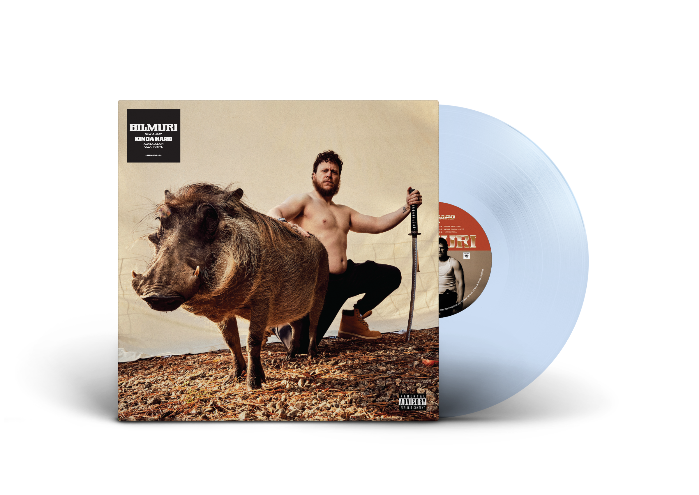 BILMURI ‘KINDA HARD’ LP (Clear Vinyl)