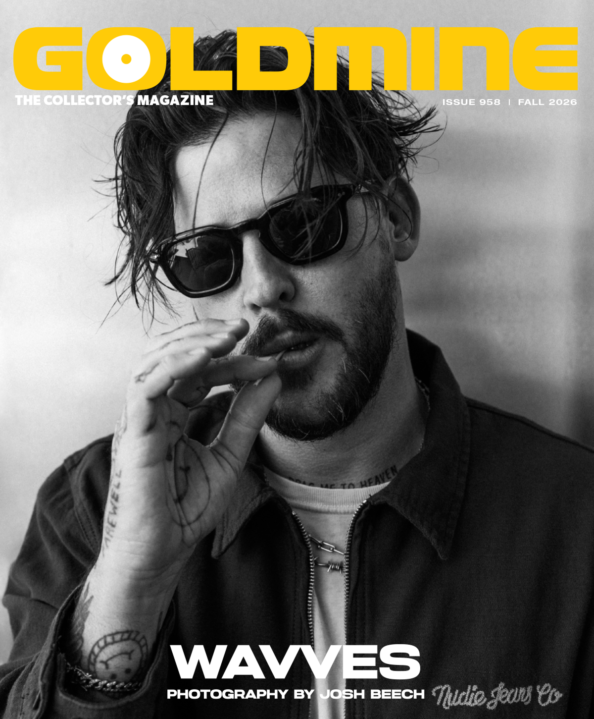 WAVVES x GOLDMINE BUNDLE - WAVVES ‘LIVE WAVVY SESSIONS' EP (Blue Jean Baby Vinyl) w/ GOLDMINE FALL 2026 ISSUE