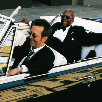 ERIC CLAPTON AND BB KING 'RIDING WITH THE KING' 2LP (Blue Vinyl)