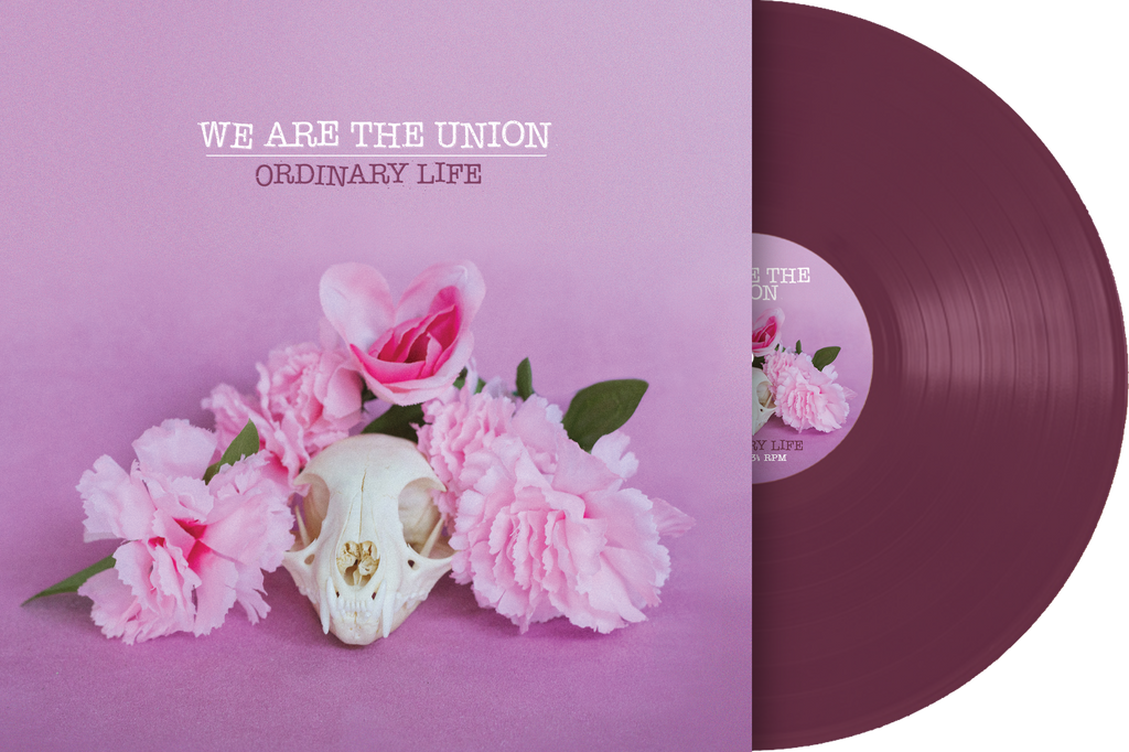WE ARE THE UNION 'ORDINARY LIFE’ LP (Limited Edition — Only 100 Made, Transparent Purple Vinyl)