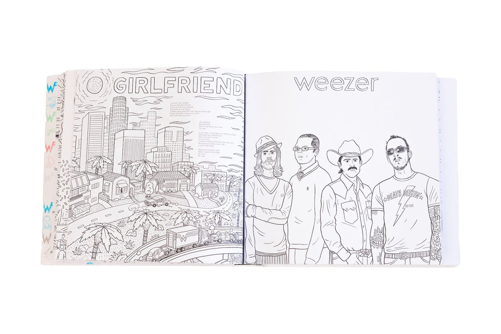 WEEZER 'COLORING BOOK SET' 6LP BOX SET (Color Vinyl)