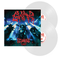 GWAR 'XXX LIVE! THE SCUMDOGS OF THE UNIVERSE 30TH ANNIVERSARY REUNION' LIMITED EDITION WHITE 2LP' ONLY 350 MADE