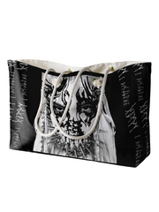 POPPY - 'I DISAGREE' ROPE HANDLED BEACH BAG