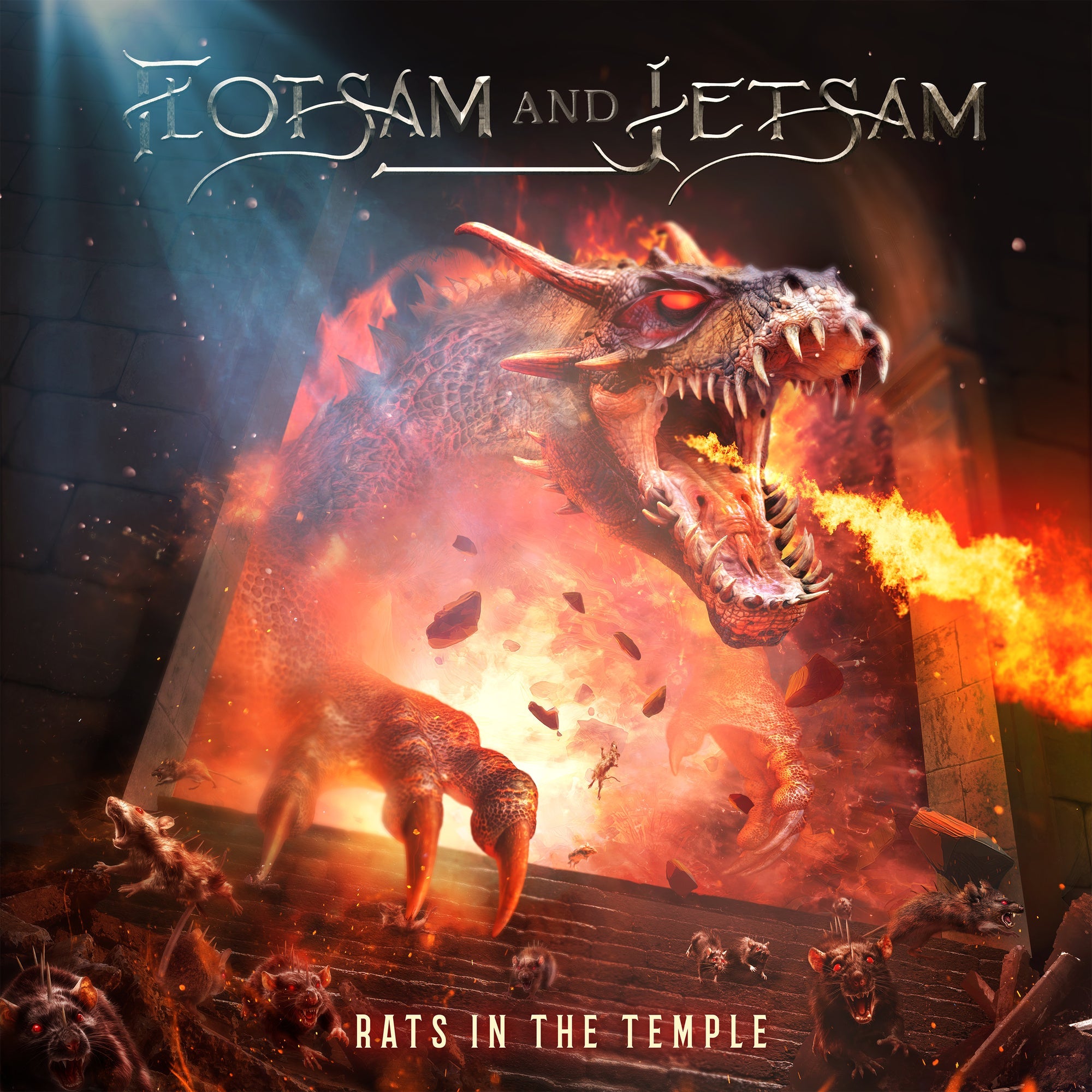 FLOTSAM & JETSAM 'RATS IN THE TEMPLE' 2LP