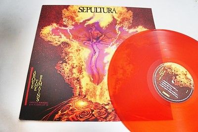 SEPULTURA 'ABOVE THE REMAINS LIVE 89' LP (Red Vinyl)