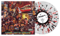 GWAR 'AMERICA MUST BE DESTROYED' CLEAR WITH RED AND BLACK SPLATTER LP