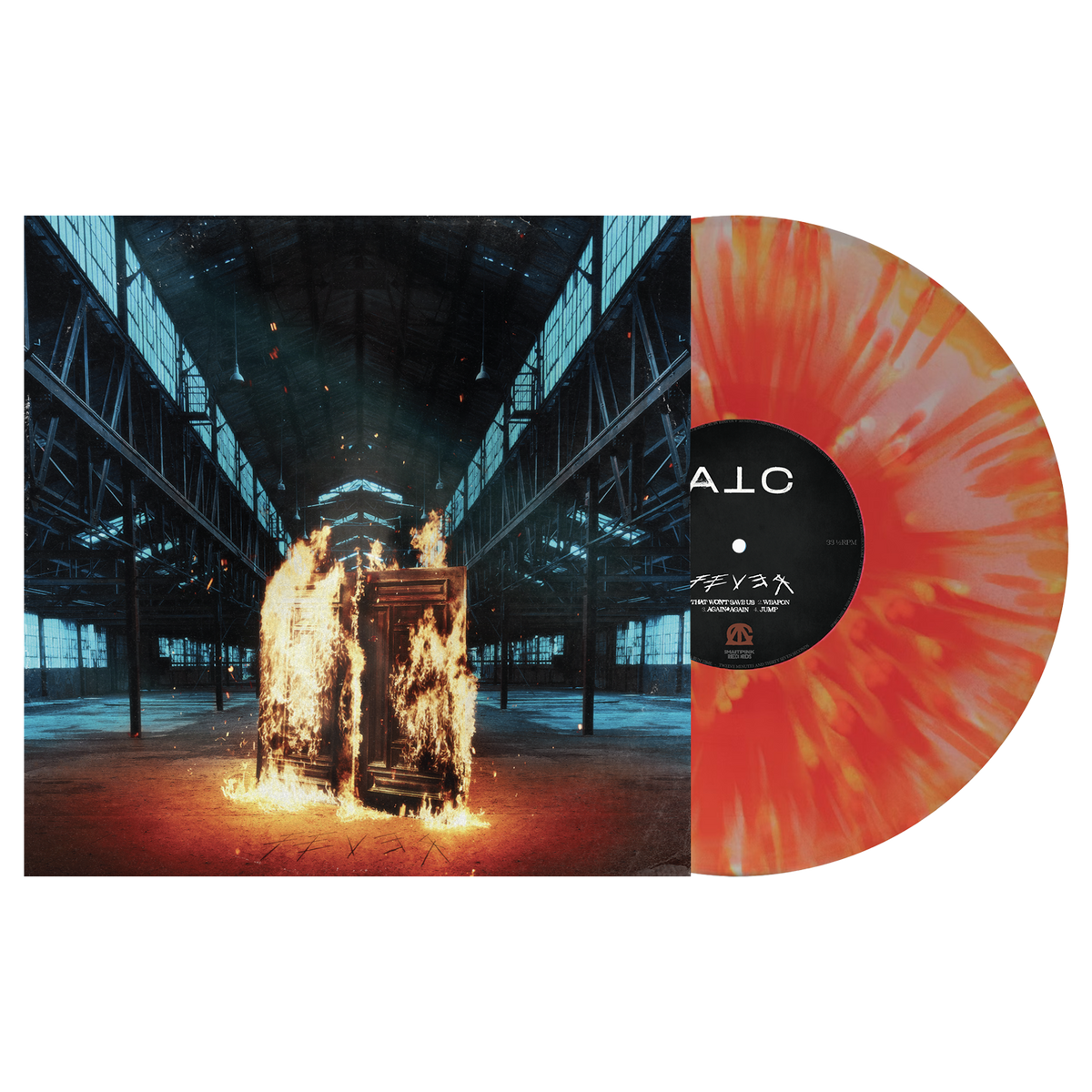 AGAINST THE CURRENT ‘FEVER’ LP (Exclusive – Limited to 200, Orange & Bone Splatter Vinyl)