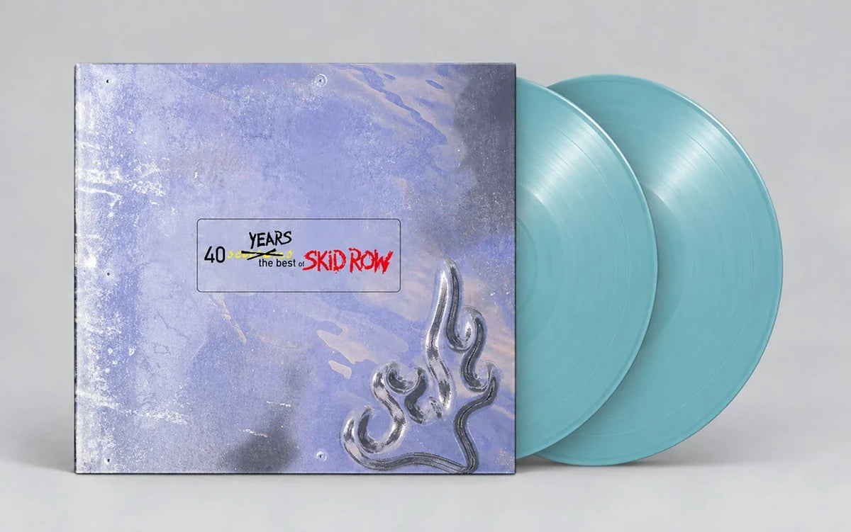 SKID ROW '40 SEASONS: THE BEST OF SKID ROW' 2LP (Translucent Blue Vinyl)