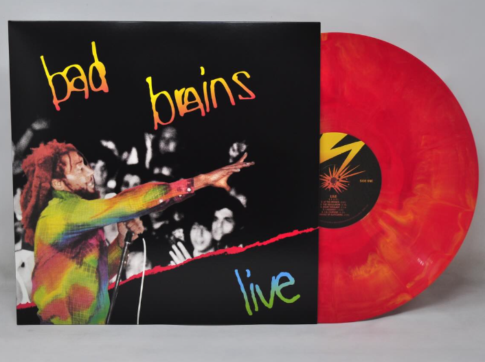 BAD BRAINS 'LIVE' LP (Solar Flare Vinyl)