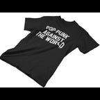 Against The World T-Shirt Alternative Press Black Short Sleeve