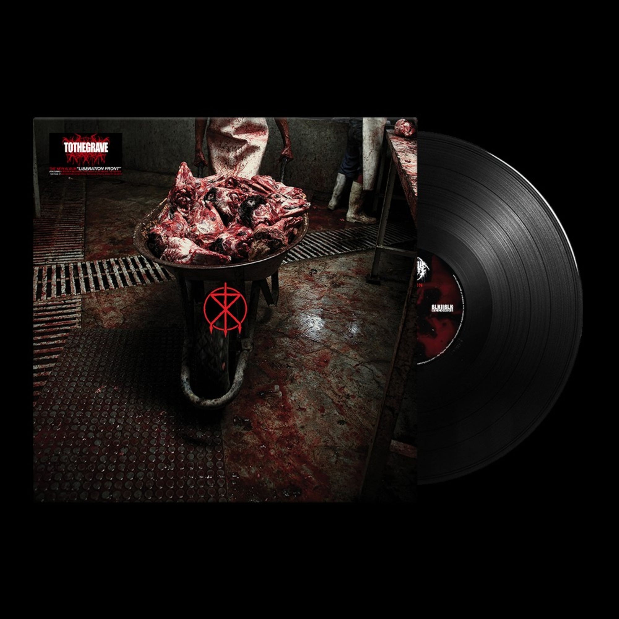 TO THE GRAVE 'LIBERATION FRONT' LP