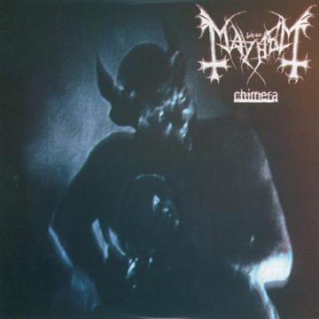 MAYHEM 'CHIMERA' LP (Crystal Clear & Black Marbled Vinyl)