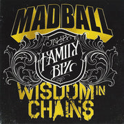 MADBALL/WISDOM IN CHAINS 'THE FAMILY BIZ' 7" SINGLE (Blue Vinyl)