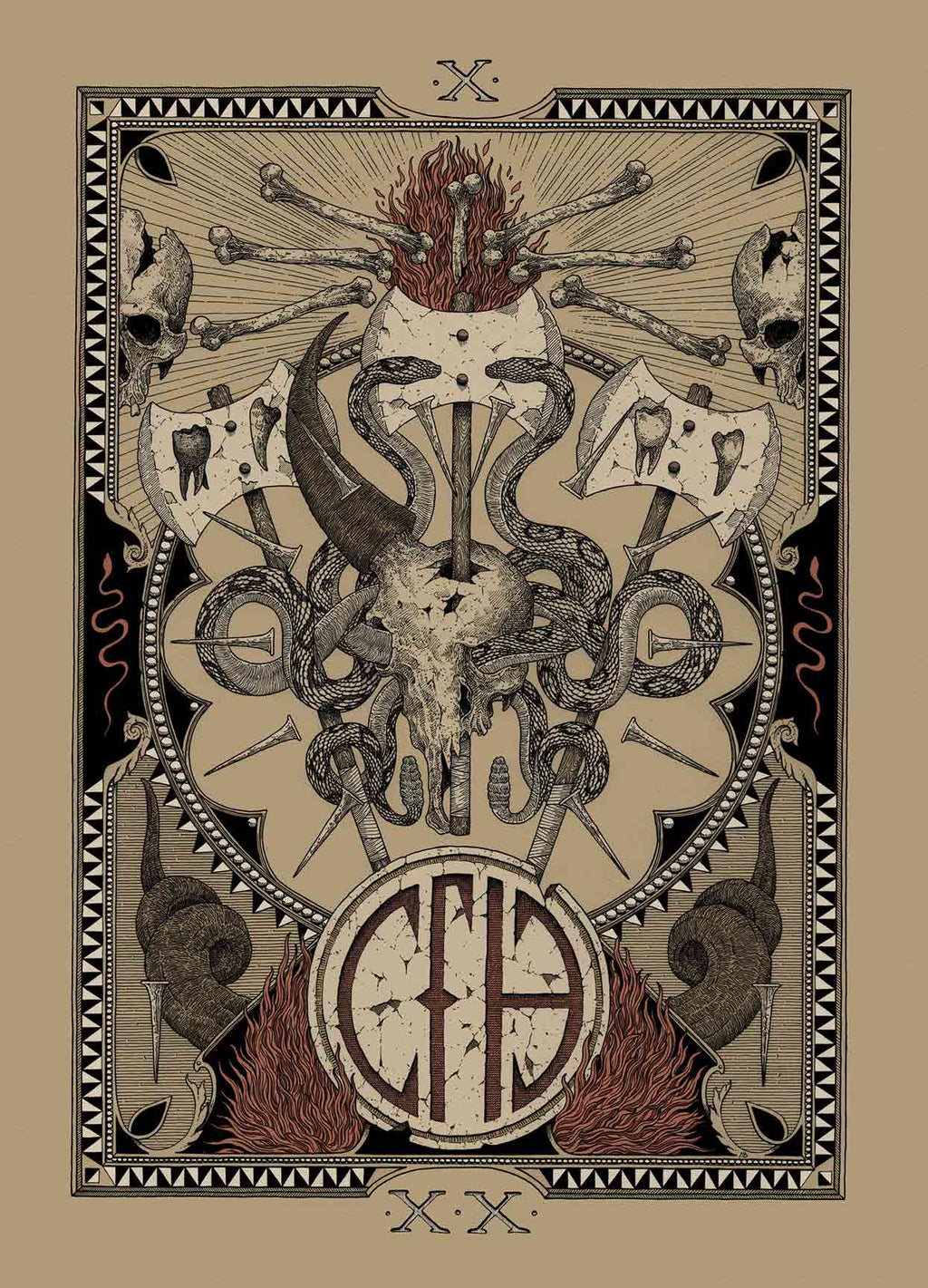 PANTERA "COWBOYS FROM HELL" PRINT - ONLY 250 AVAILABLE!