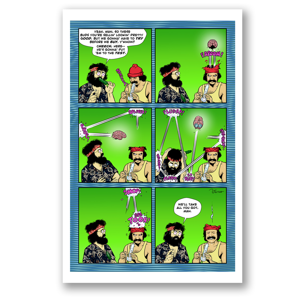 CHEECH & CHONG'S CHRONICLES: THE GRAPHIC NOVEL - DELUXE EDITION