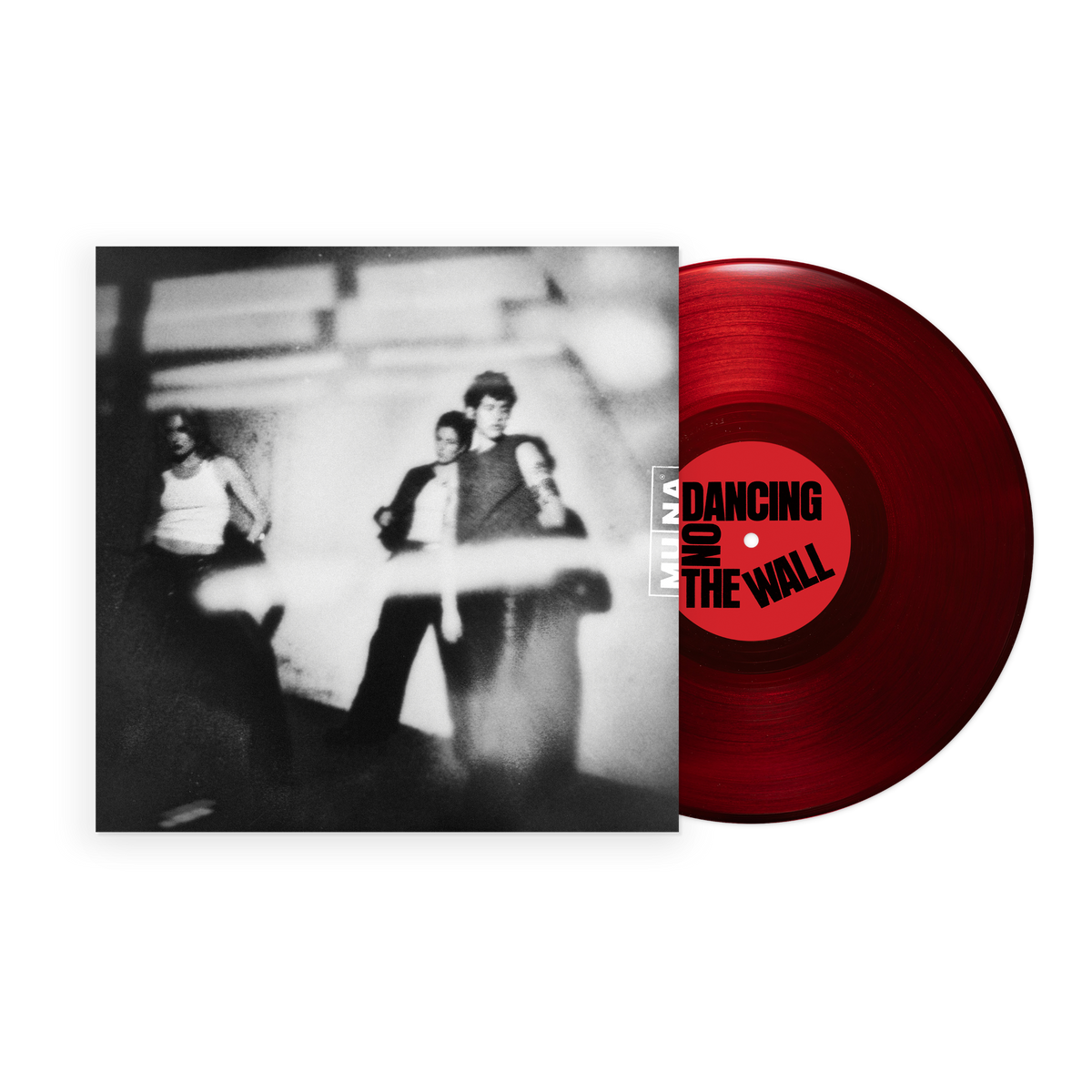 MUNA 'DANCING ON THE WALL' LP (Clear Red Vinyl)