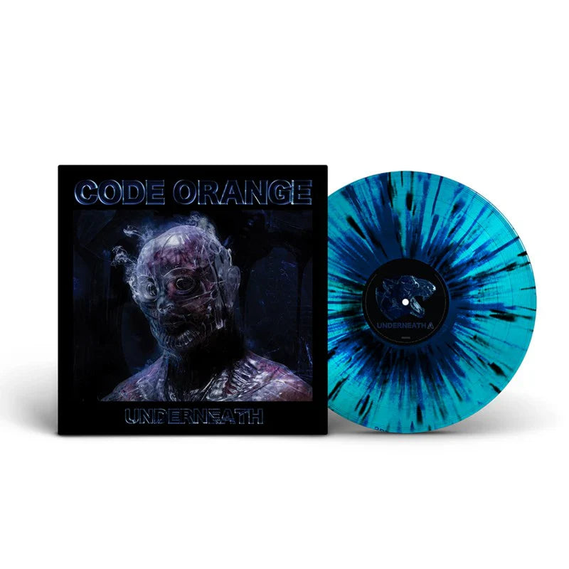CODE ORANGE 'UNDERNEATH' LP (Clear Blue Splatter Vinyl)