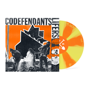 CODEFENDANTS ‘LIFERS’ LP (Exclusive – Limited to 400, Canary Yellow & Tangerine Vinyl)