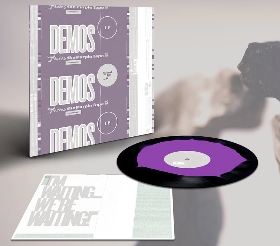 PIXIES 'DEMOS' LP (Purple & Black Color in Color Vinyl)