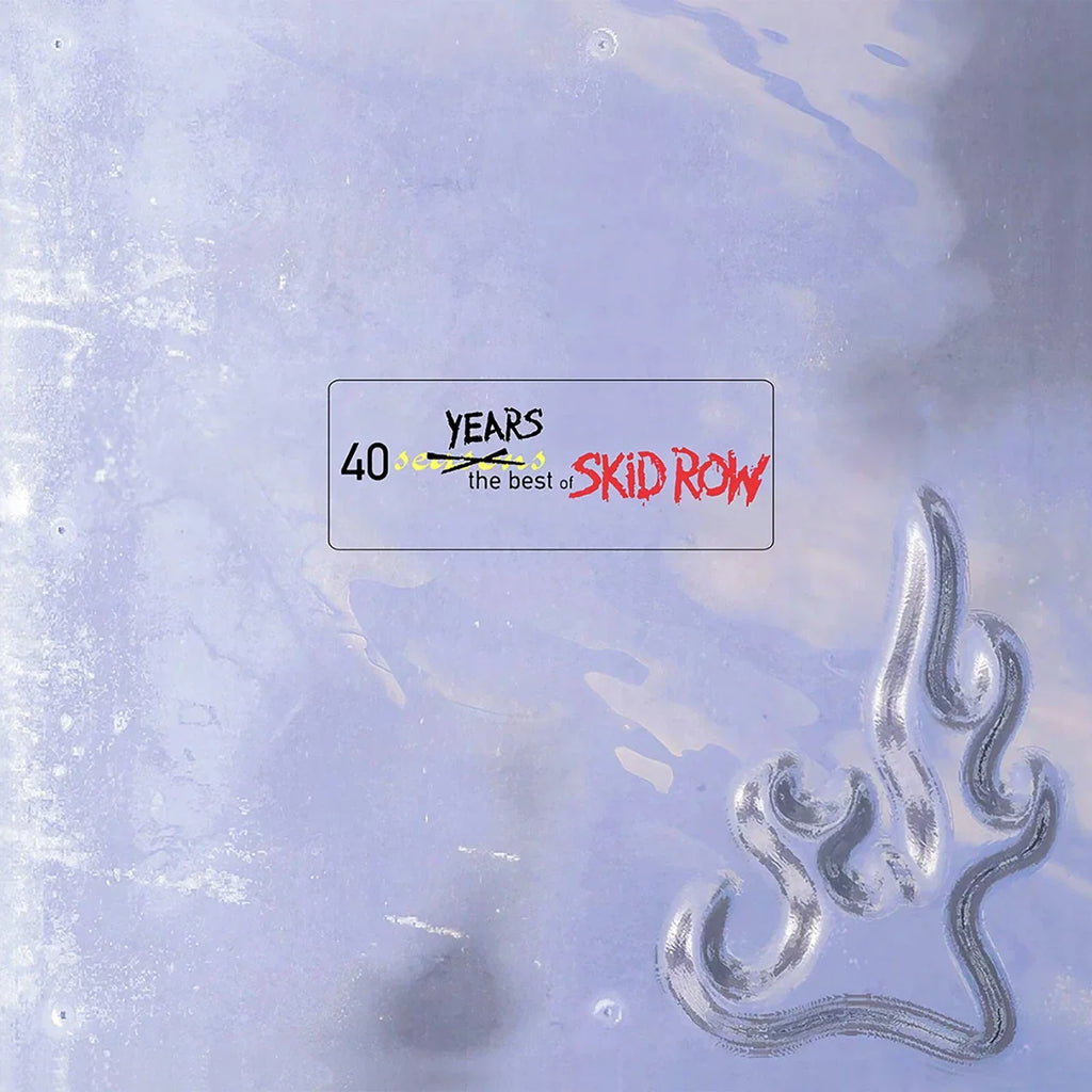 SKID ROW '40 SEASONS: THE BEST OF SKID ROW' 2LP (Translucent Blue Vinyl)