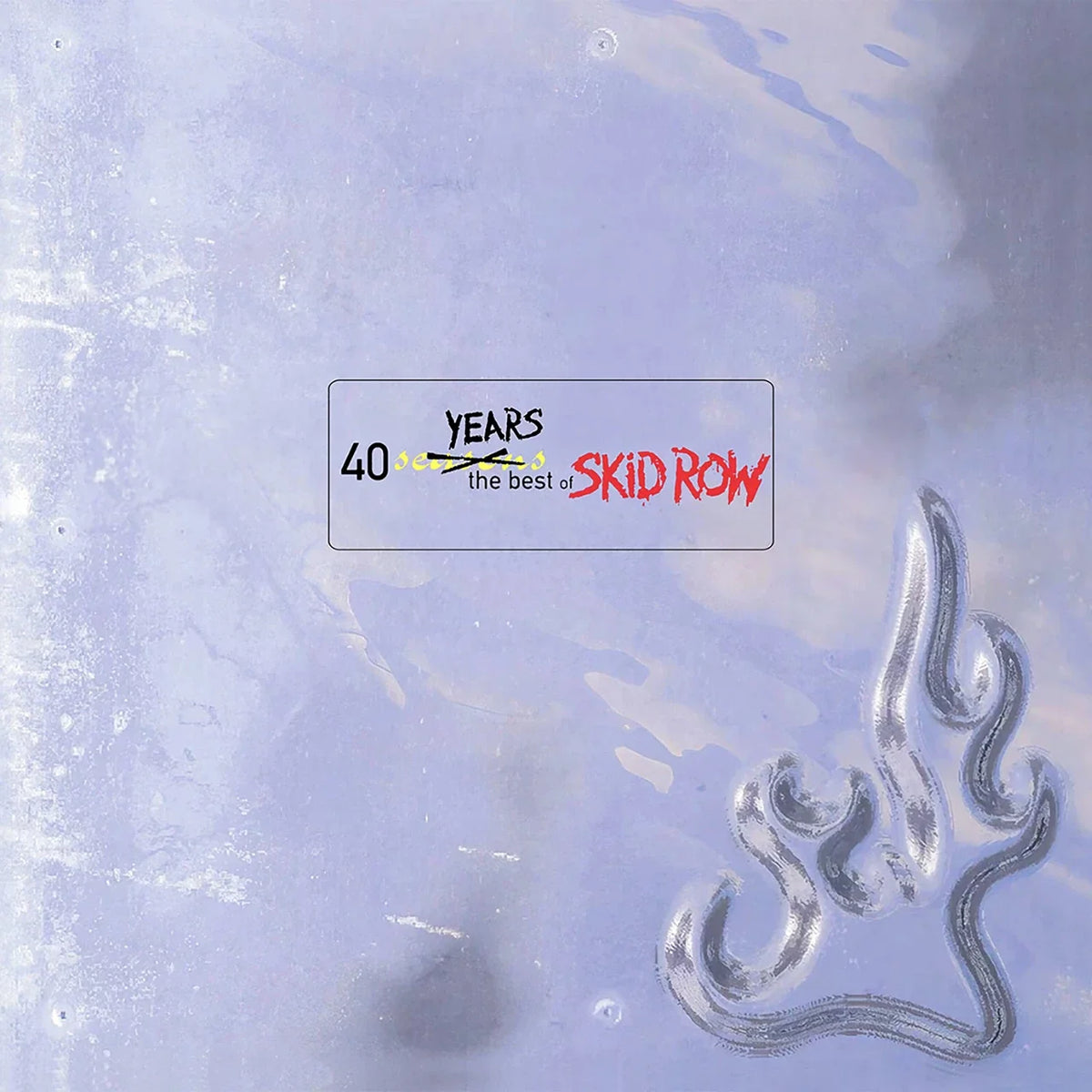 SKID ROW '40 SEASONS: THE BEST OF SKID ROW' 2LP (Translucent Blue Vinyl)
