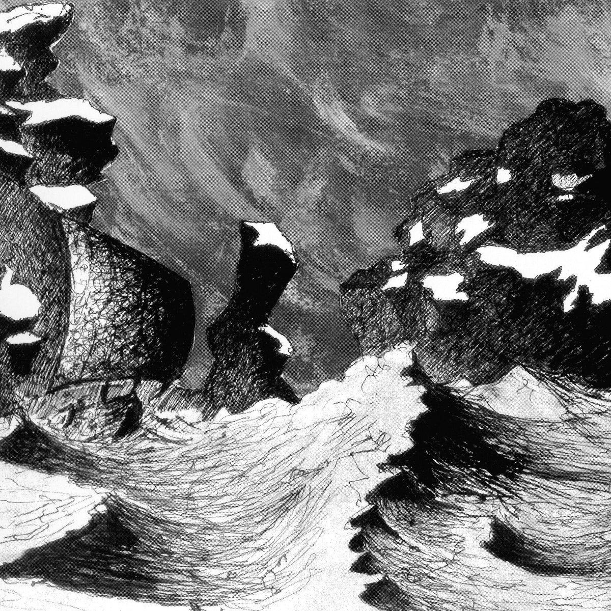 BLUT AUS NORD 'ULTIMA THULÉE' LP (Electric Blue/Silver Merge Vinyl)