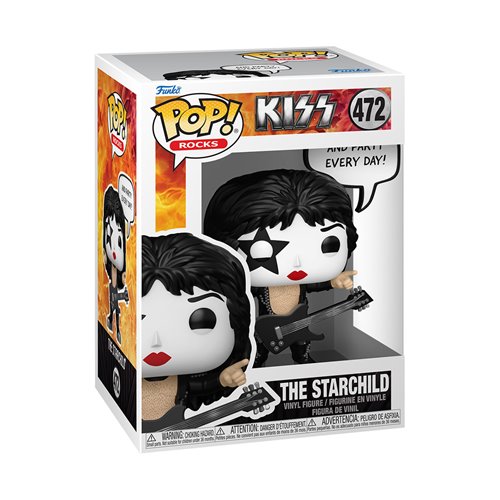 KISS THE STARCHILD FUNKO FIGURE (Rock and Roll All Nite Sayings)