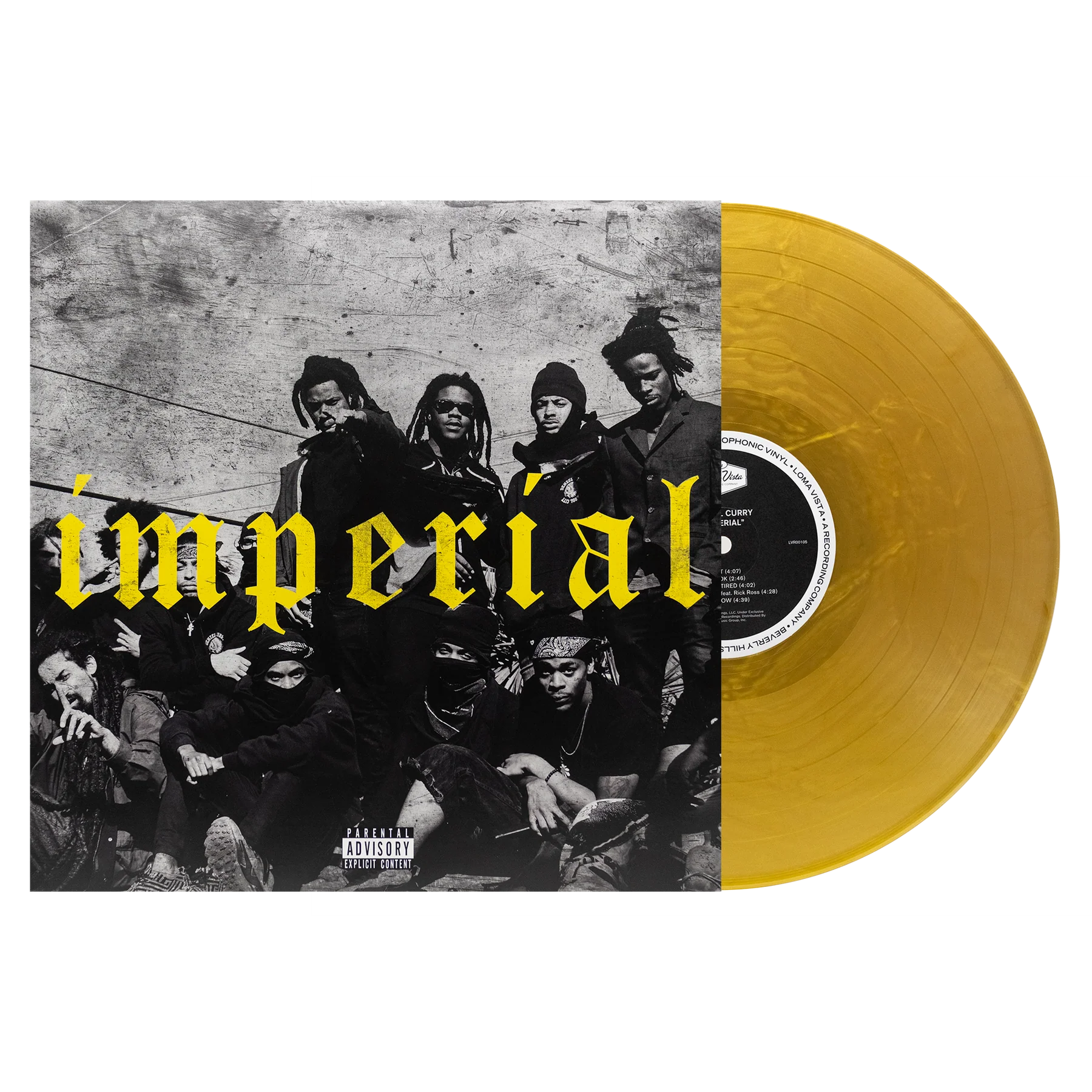 Denzel Curry Imperial Limited Edition LP Gold