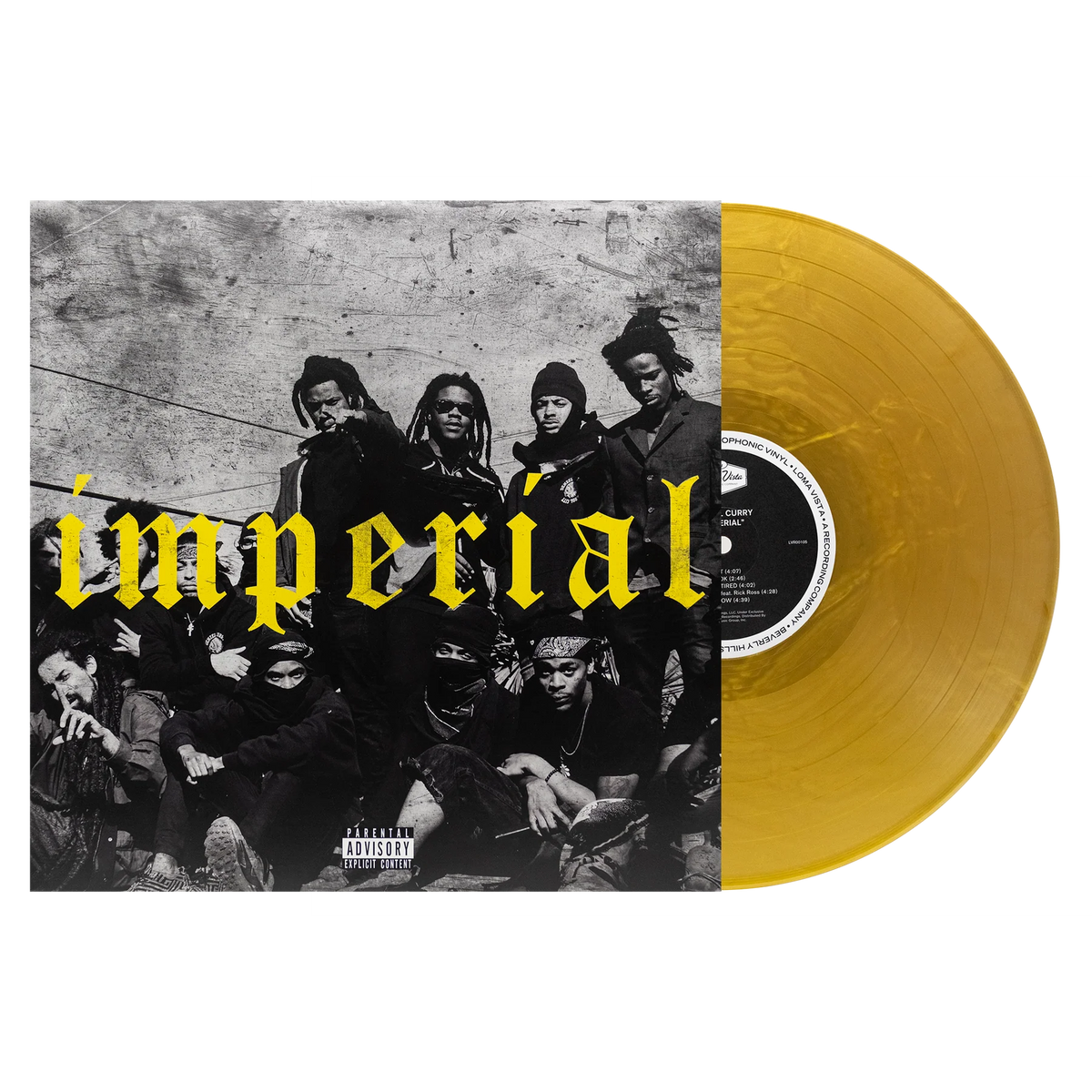 Denzel Curry Imperial Limited Edition LP Gold