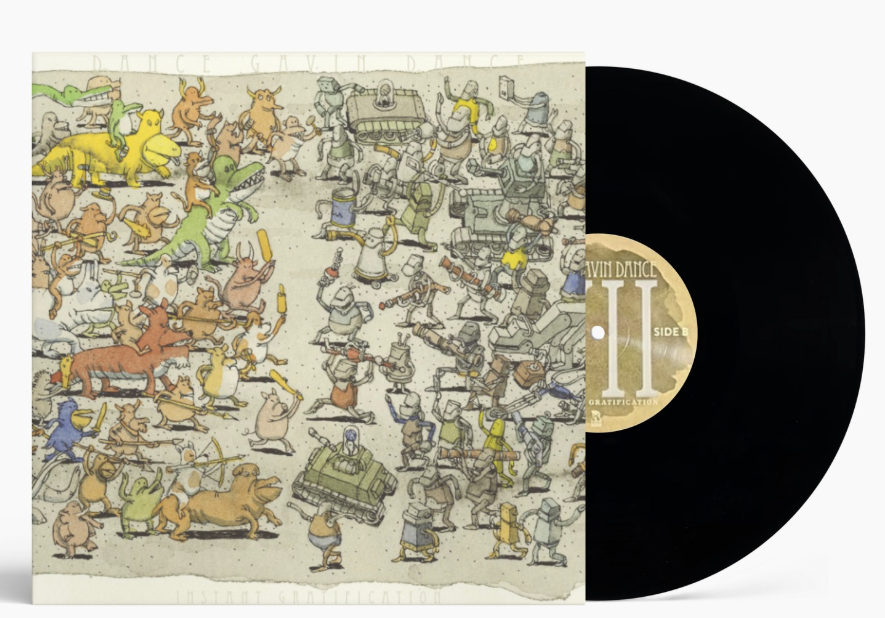 DANCE GAVIN DANCE 'INSTANT GRATIFICATION' LP (Eco Black Vinyl)