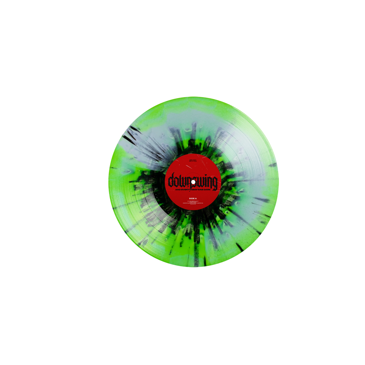 DOWNSWING 'AND EVERYTHING WAS DARK' LP (Green/Black Splatter Vinyl)