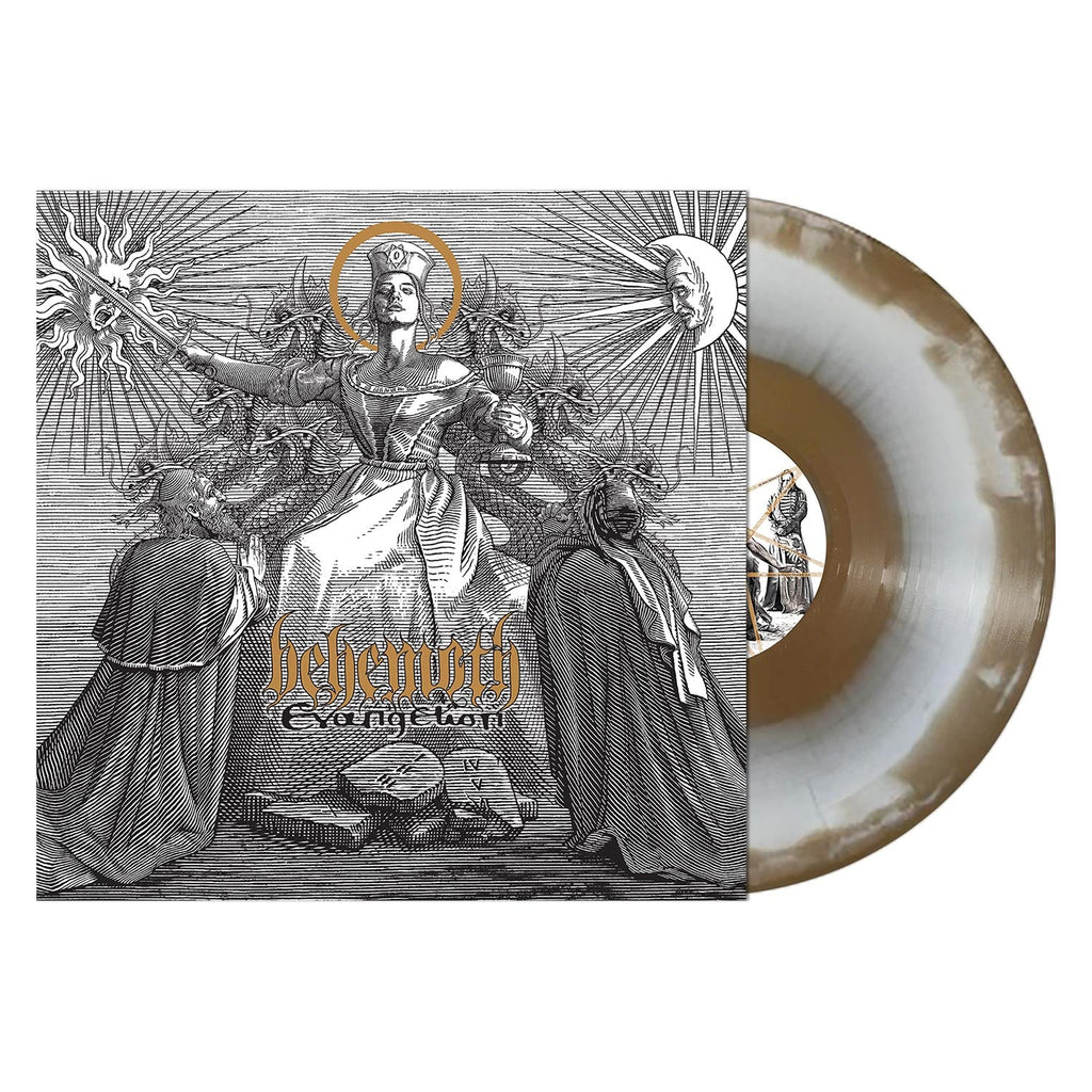 BEHEMOTH 'EVANGELION' WHITE GOLD MELT LP