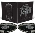 DEATH 'LIVE IN LA' 2LP (Black & Metallic Silver Merge w/Black & Metallic Silver Splatter Vinyl)