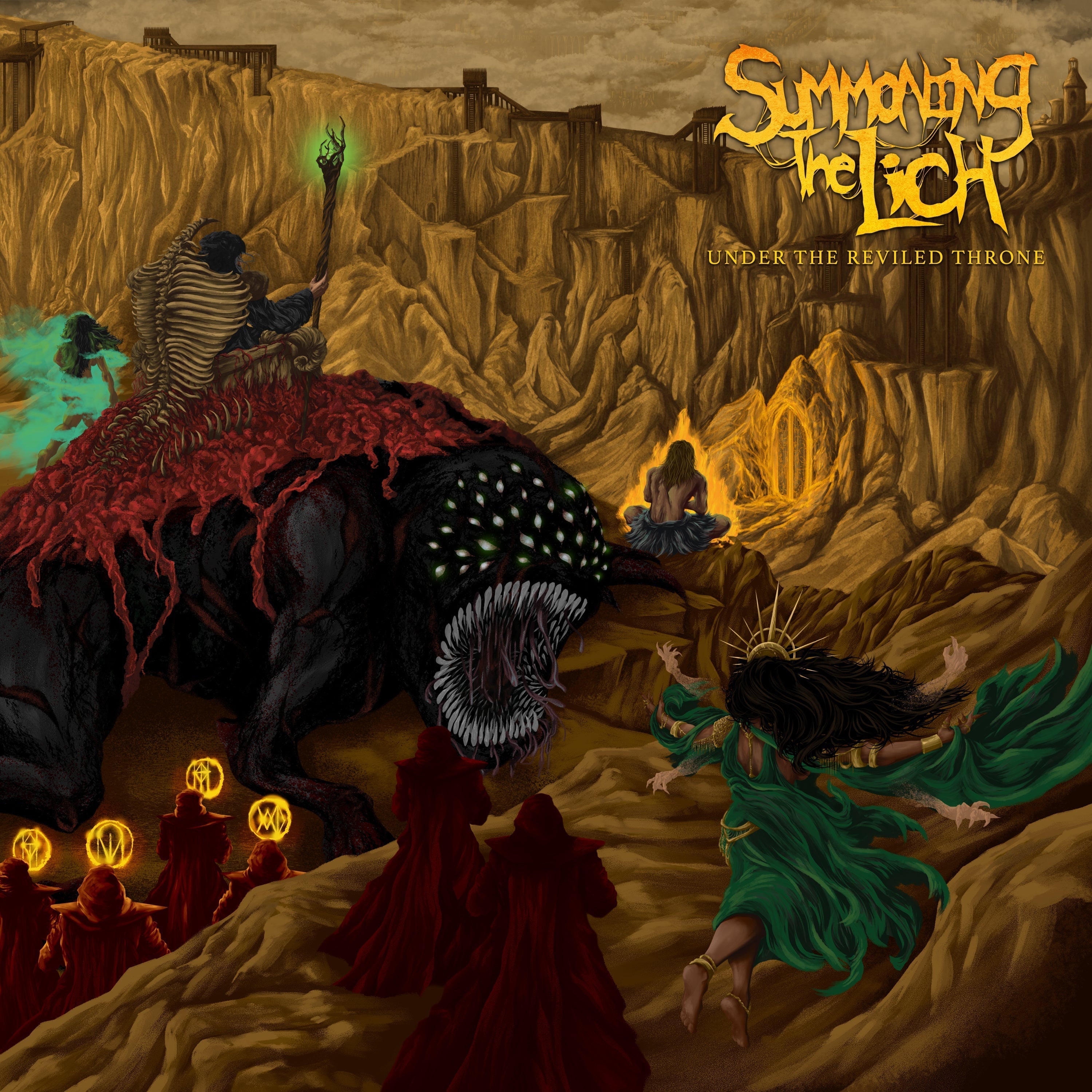 SUMMONING THE LICH 'UNDER THE REVILED THRONE' CD