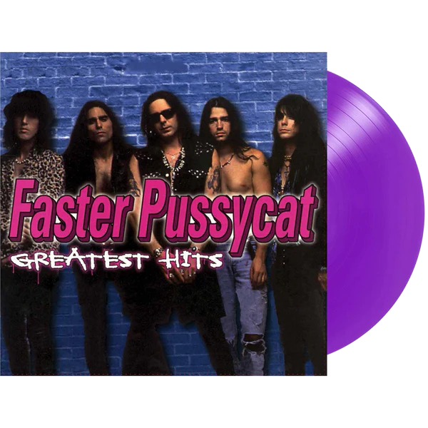 Faster Pussycat Greatest Hits Limited Anniversary Edition LP Purple