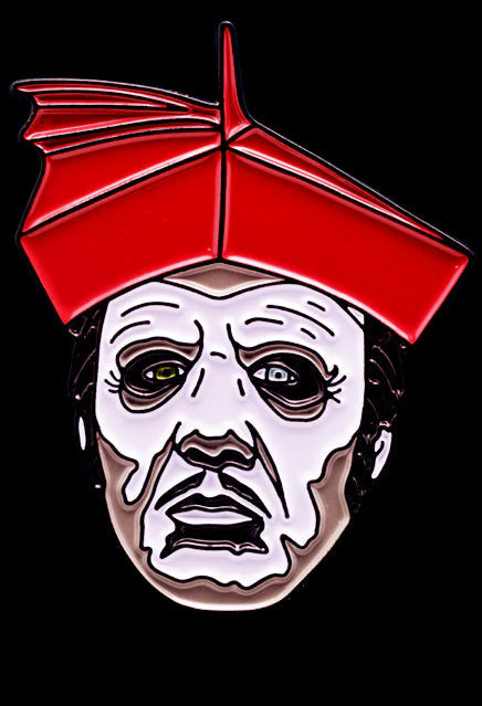 Ghost Cardinal Copia Enamel Pin
