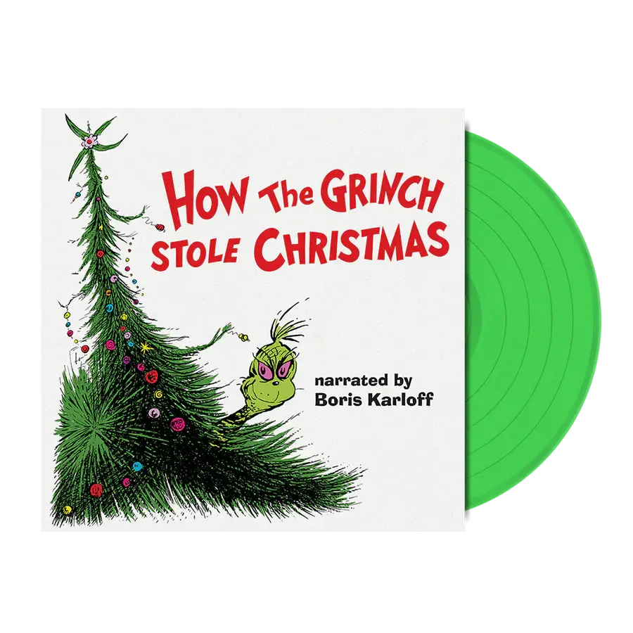 HOW THE GRINCH STOLE CHRISTMAS ORIGINAL SOUNDTRACK LP  (Green Vinyl)