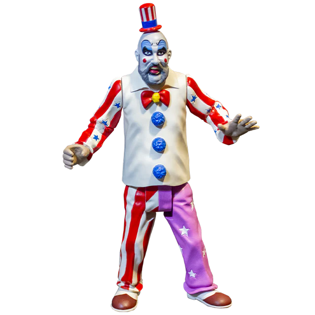 House of 1000 Corpses Captain Spaulding 5 Inch Action Figure Full Body no Background